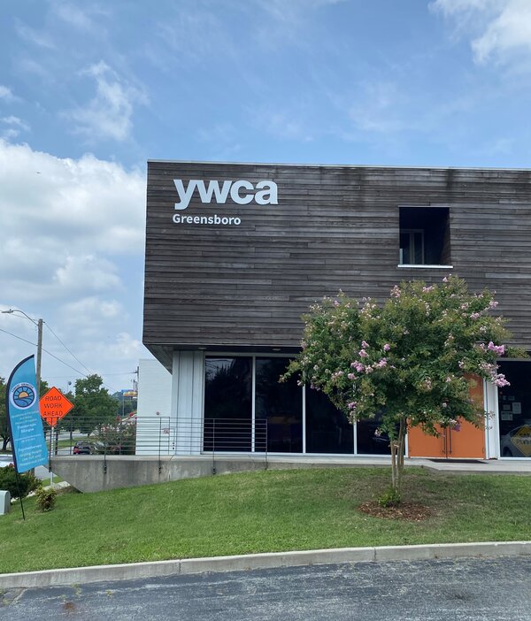 YWCA Custom Exterior Sign In Greensboro, NC - The Carolina Signsmith