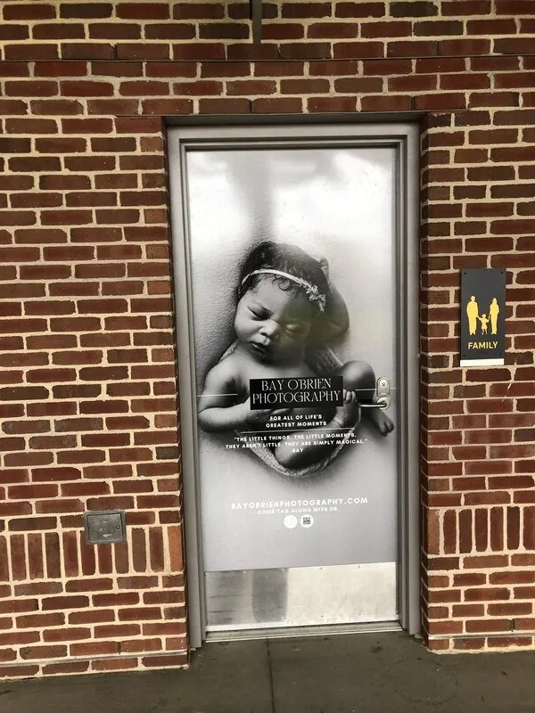 Custom Door Graphics Made by The Carolina Signsmith in Greensboro, NC 
