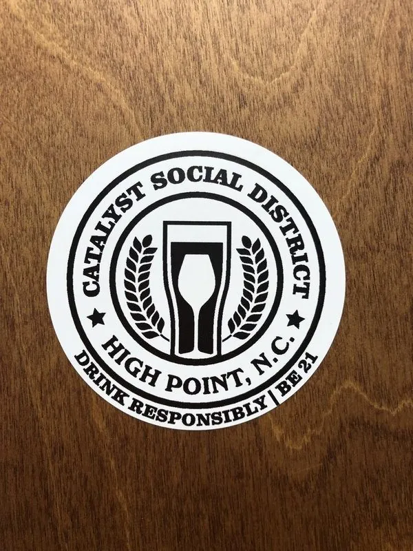 Catalyst Social District Custom Signs Made by The Carolina Signsmith in Greensboro, NC 